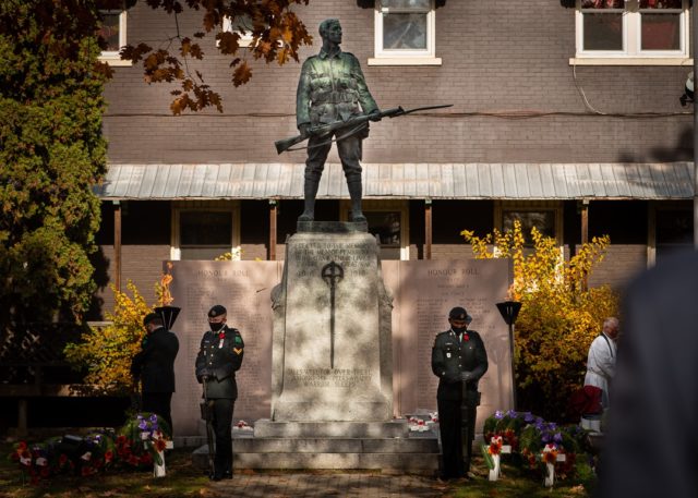 service dogs on remembrance day